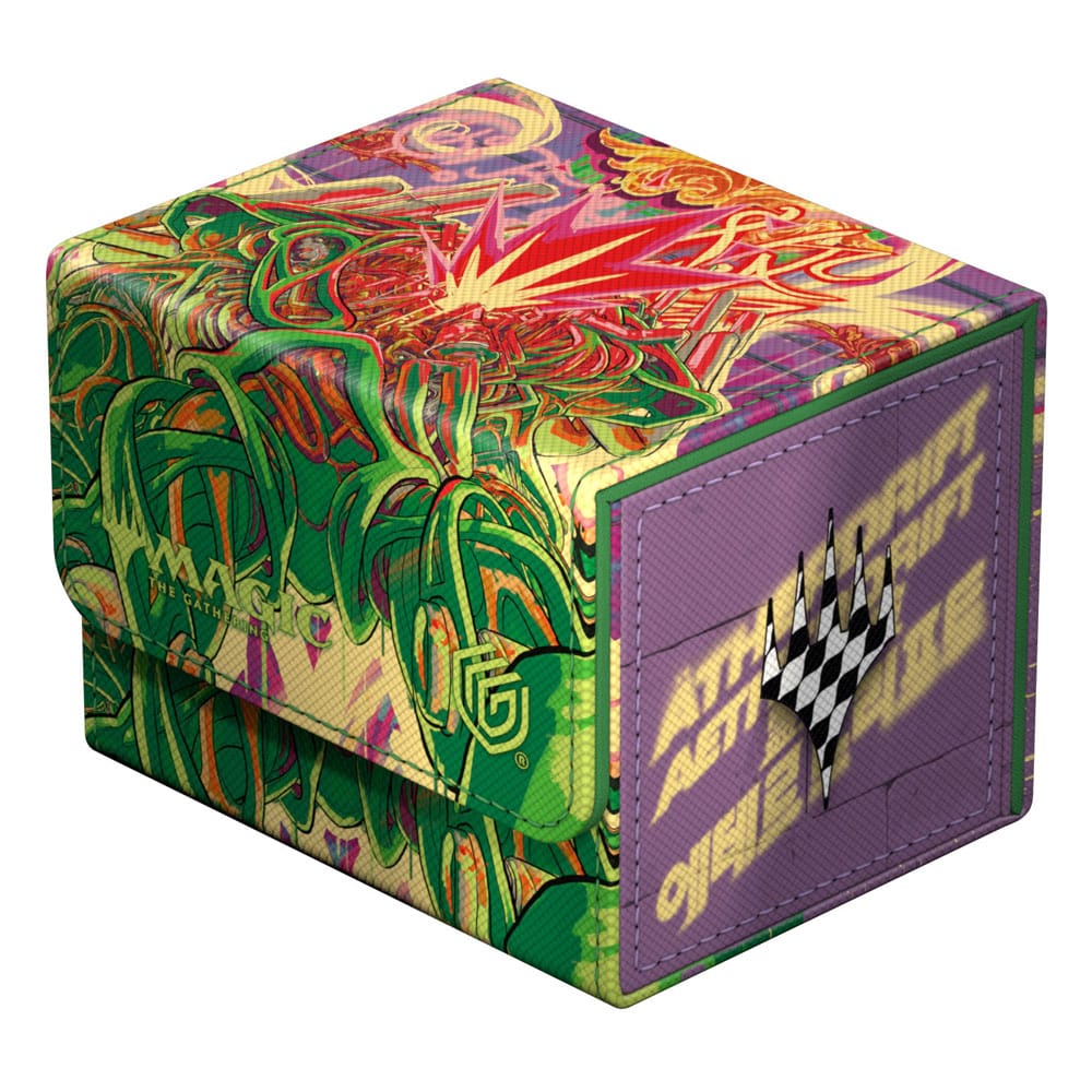 Ultimate Guard Sidewinder 100+ Xenoskin Deck Box Magic: The Gathering Aetherdrift - Pyrewood Gearhulk
