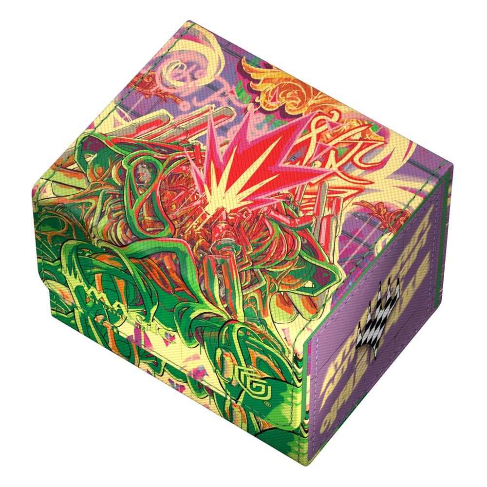 Ultimate Guard Sidewinder 100+ Xenoskin Deck Box Magic: The Gathering Aetherdrift - Pyrewood Gearhulk