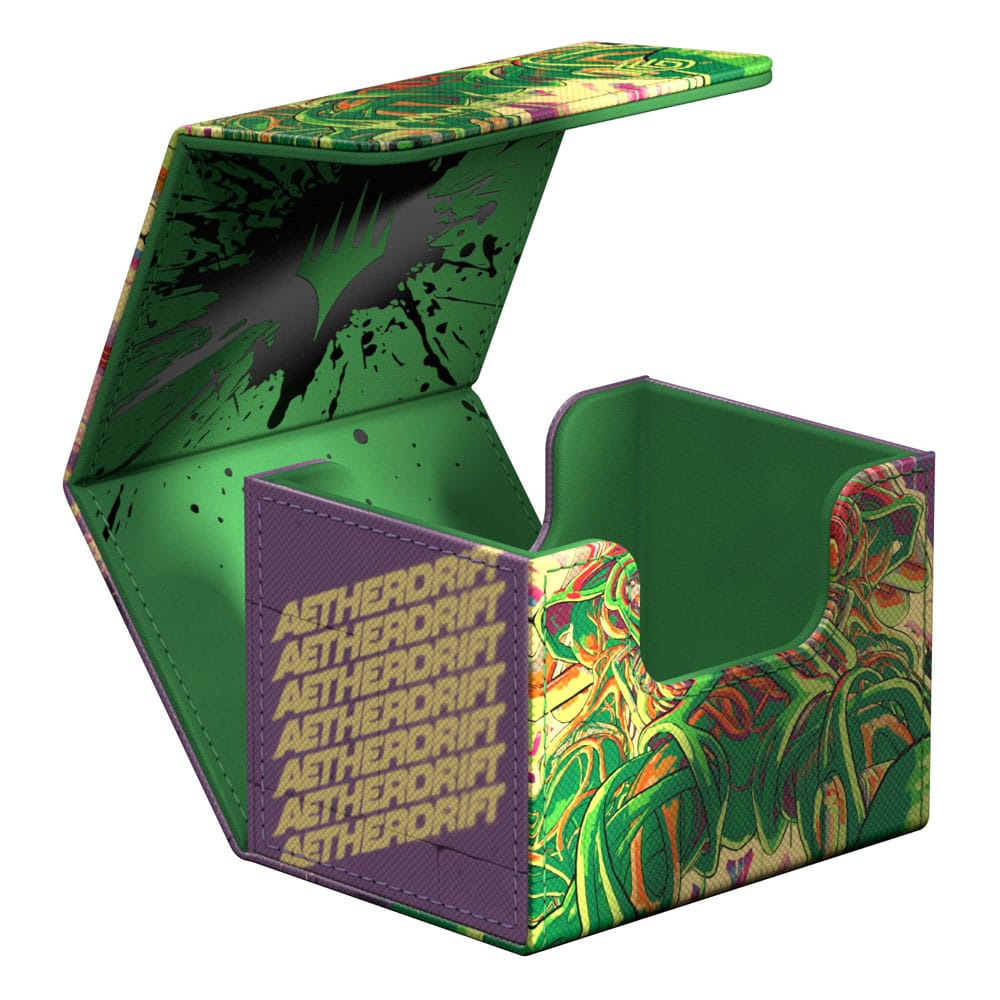 Ultimate Guard Sidewinder 100+ Xenoskin Deck Box Magic: The Gathering Aetherdrift - Pyrewood Gearhulk