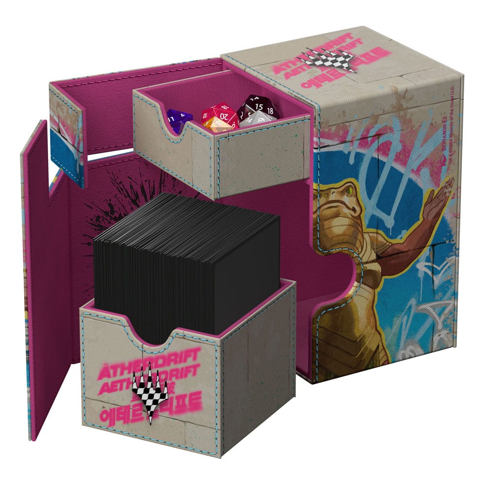 Ultimate Guard Flip'n'Tray 100+ Xenoskin Deck Box per Magic: The Gathering Aetherdrift - Sab-Sunen, Luxa Embodied