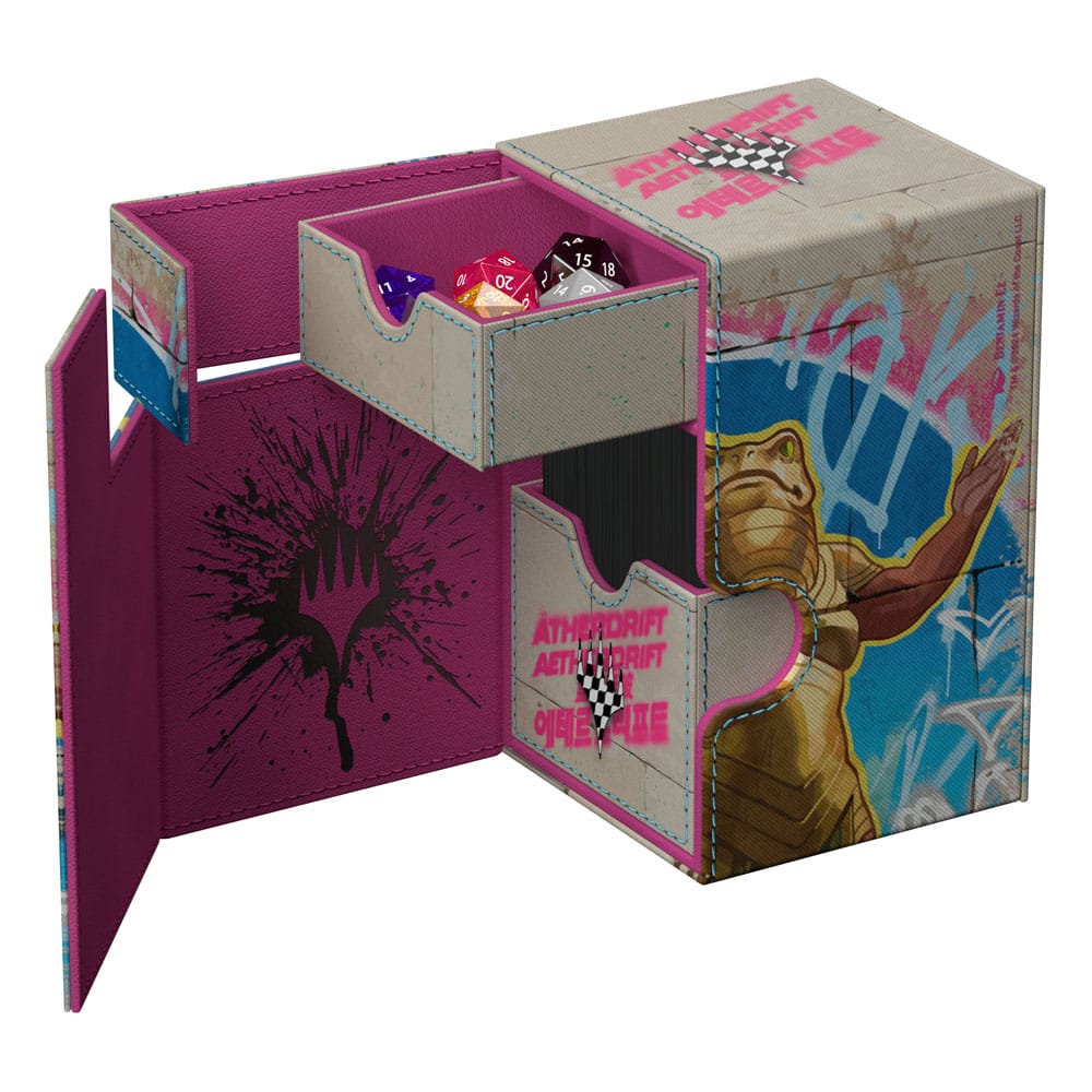 Ultimate Guard Flip'n'Tray 100+ Xenoskin Deck Box per Magic: The Gathering Aetherdrift - Sab-Sunen, Luxa Embodied