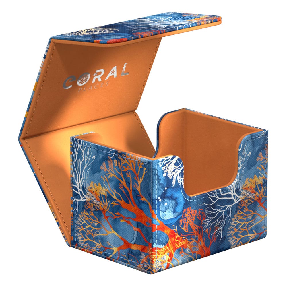 Ultimate Guard Sidewinder 100+ Xenoskin 2025 Exclusive "Coral Places" - Fiery Reef - Portacarte Magnetico