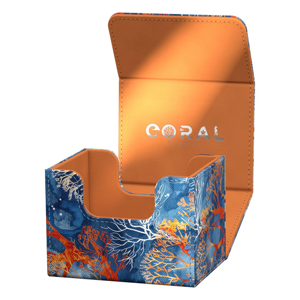 Ultimate Guard Sidewinder 100+ Xenoskin 2025 Exclusive "Coral Places" - Fiery Reef - Portacarte Magnetico