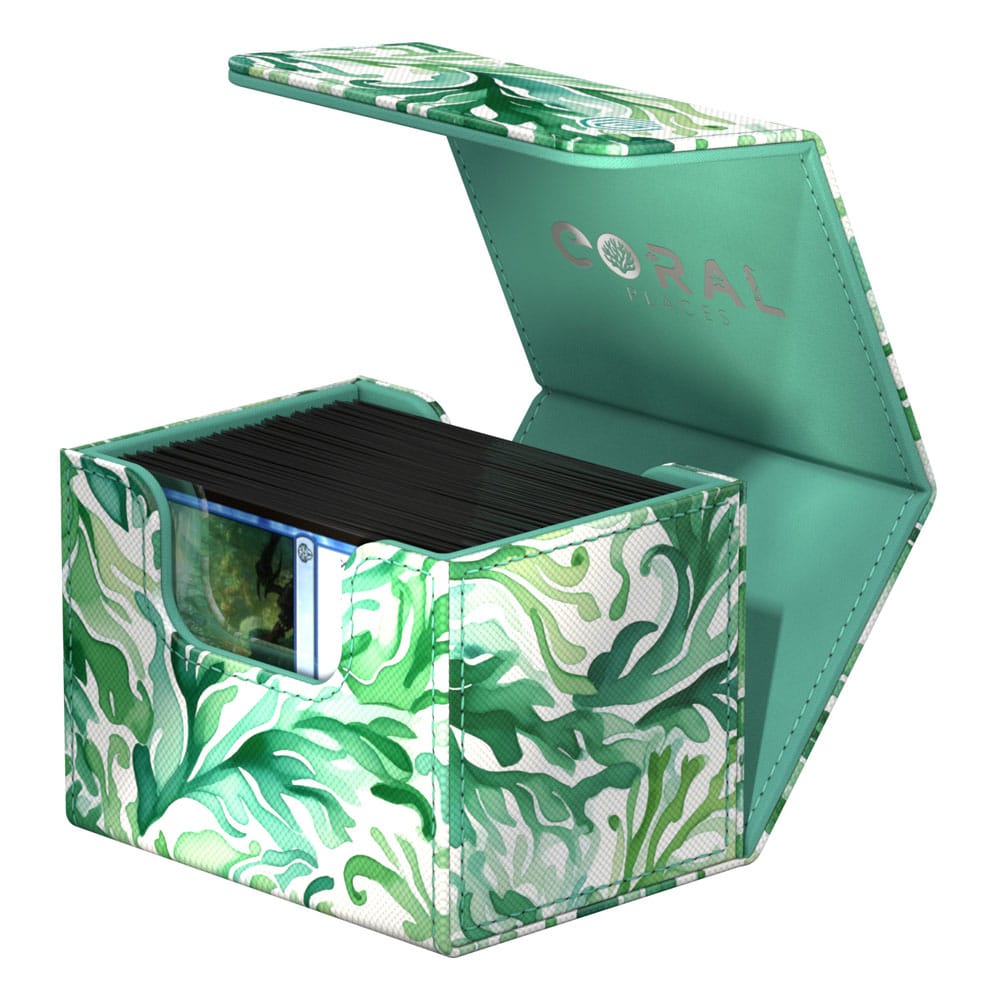 Ultimate Guard Sidewinder 100+ Xenoskin 2025 Exclusive "Coral Places" - Kelp Forest, portacarte rigido per carte collezionabili