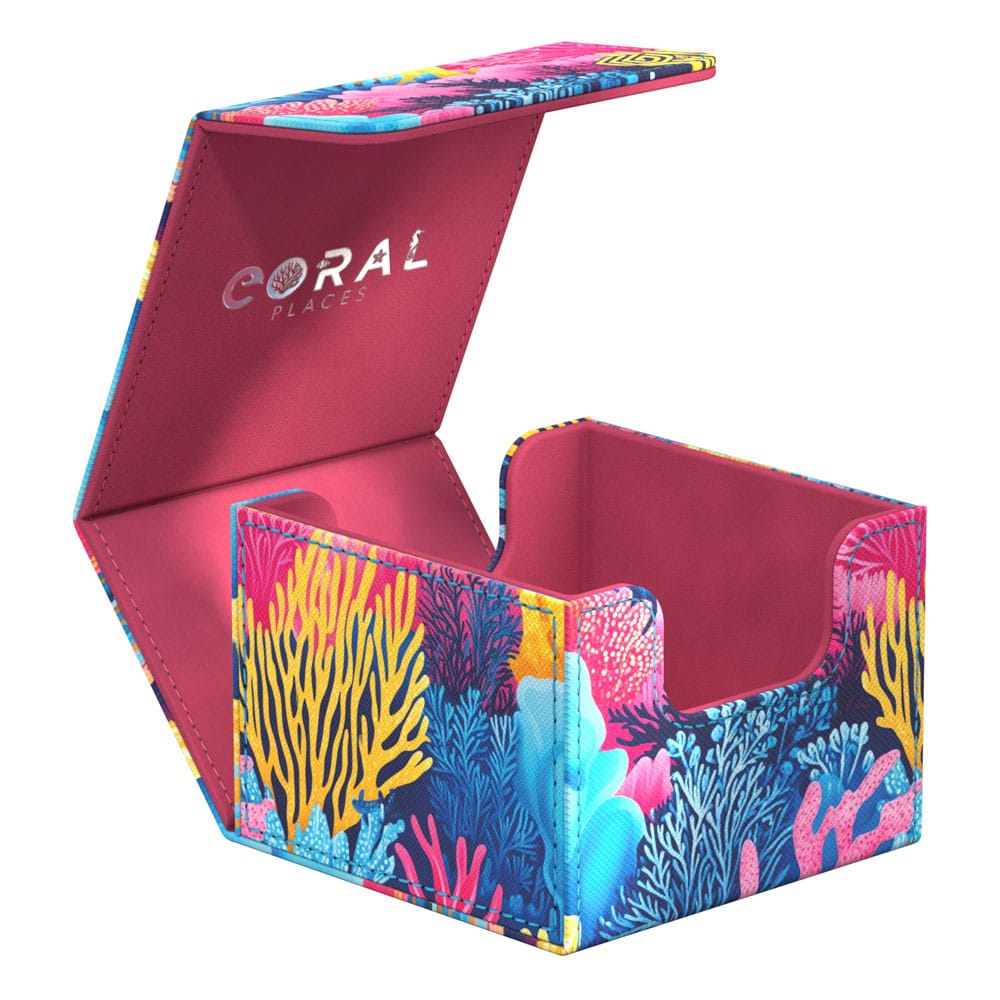 Ultimate Guard Sidewinder 133+ Xenoskin "Coral Places" - Coral Garden - Deck Box per Carte