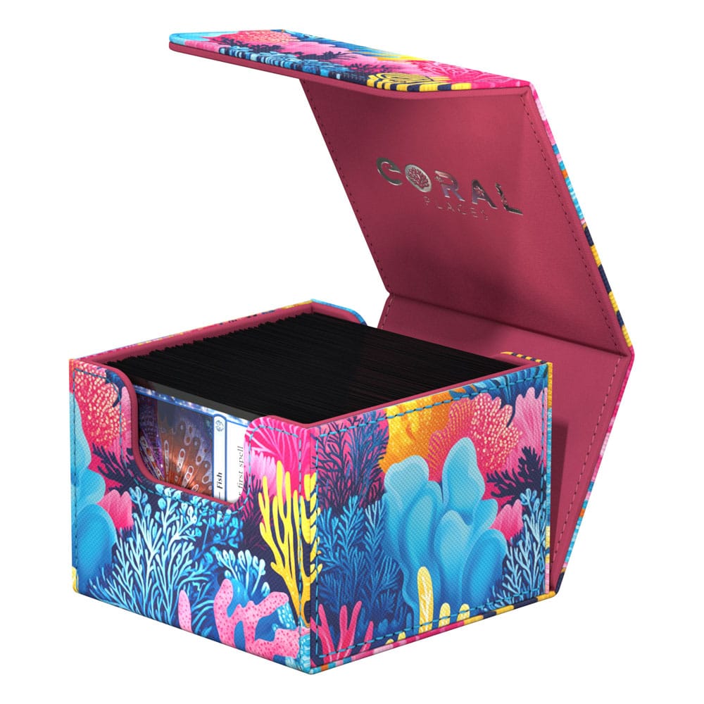 Ultimate Guard Sidewinder 133+ Xenoskin "Coral Places" - Coral Garden - Deck Box per Carte