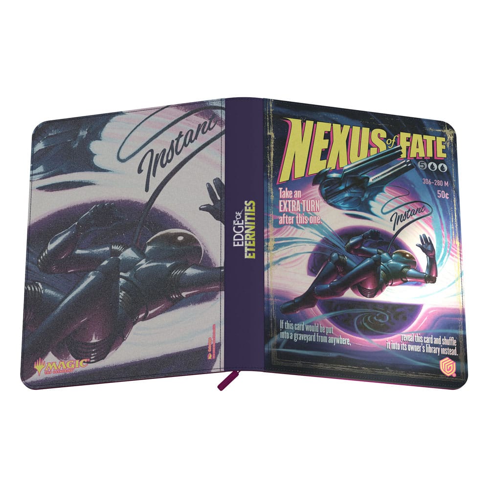 Ultimate Guard Zipfolio 360 Xenoskin Magic: The Gathering "Edge of Eternities" - Nexus of Fate - Portacarte con 360 tasche
