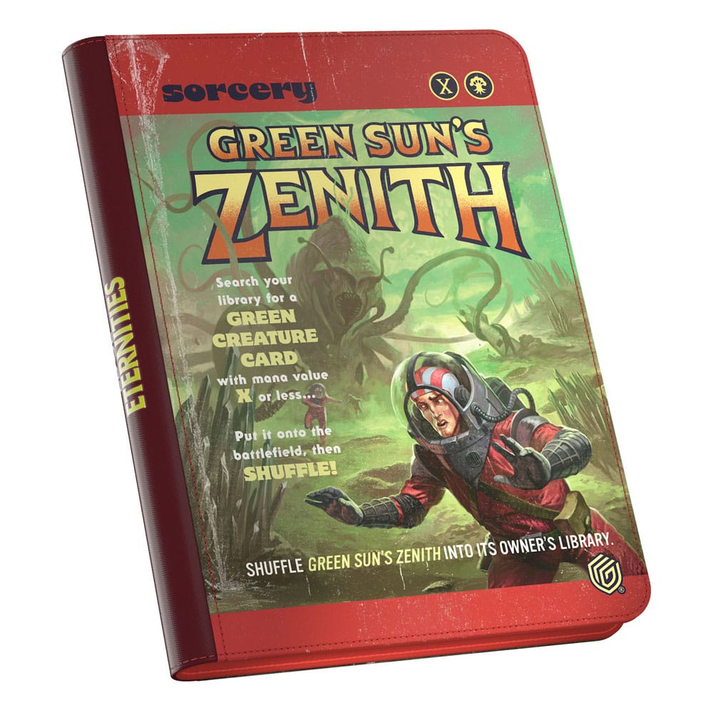 Ultimate Guard Zipfolio 360 Xenoskin - Album Porta-Carte Magic: The Gathering "Edge of Eternities" Green Sun's Zenith