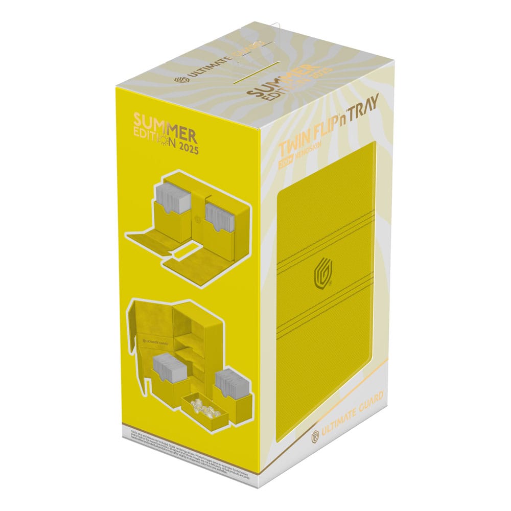 Ultimate Guard Twin Flip'n'Tray 200+ Xenoskin "Summer Edition 2025" - Dandelion