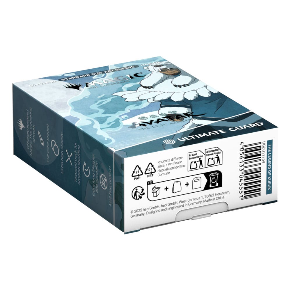 Ultimate Guard Art Sleeves Magic: The Gathering | Avatar: The Last Airbender - La Leggenda di Kuruk - Carte protettive formato standard