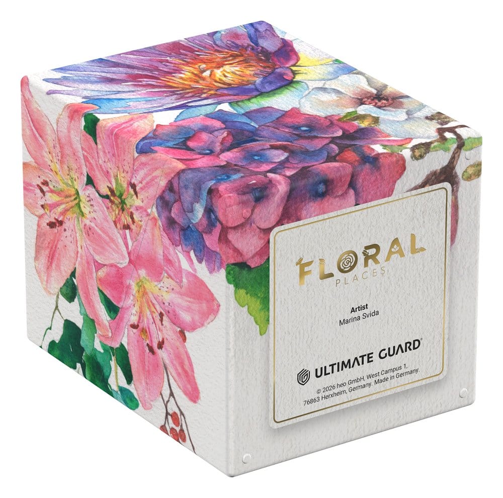 Ultimate Guard RTE Boulder 100+ Floral Places - Lotus Bloom Portacarte per TCG