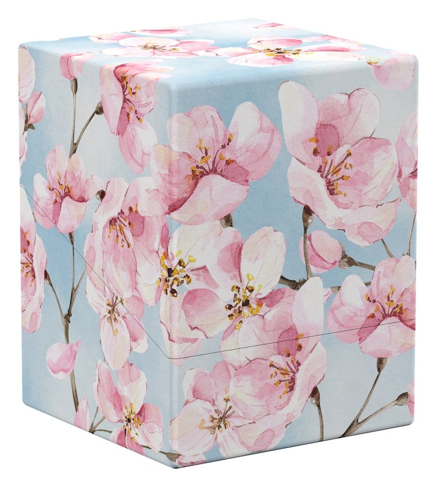 Ultimate Guard RTE Boulder 100+ Floral Places - Cherry Blossom, portacarte rigido per 100 carte doppie