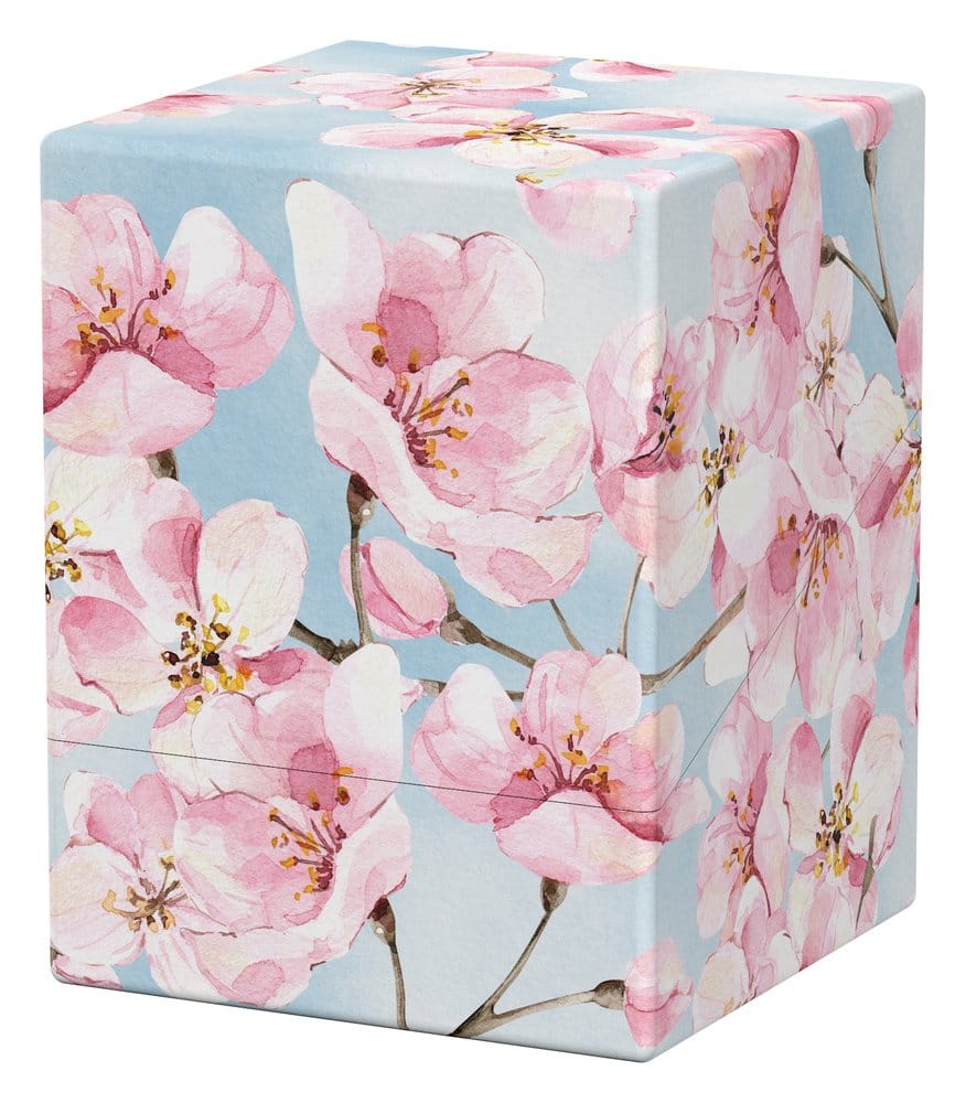 Ultimate Guard RTE Boulder 100+ Floral Places - Cherry Blossom, portacarte rigido per 100 carte doppie