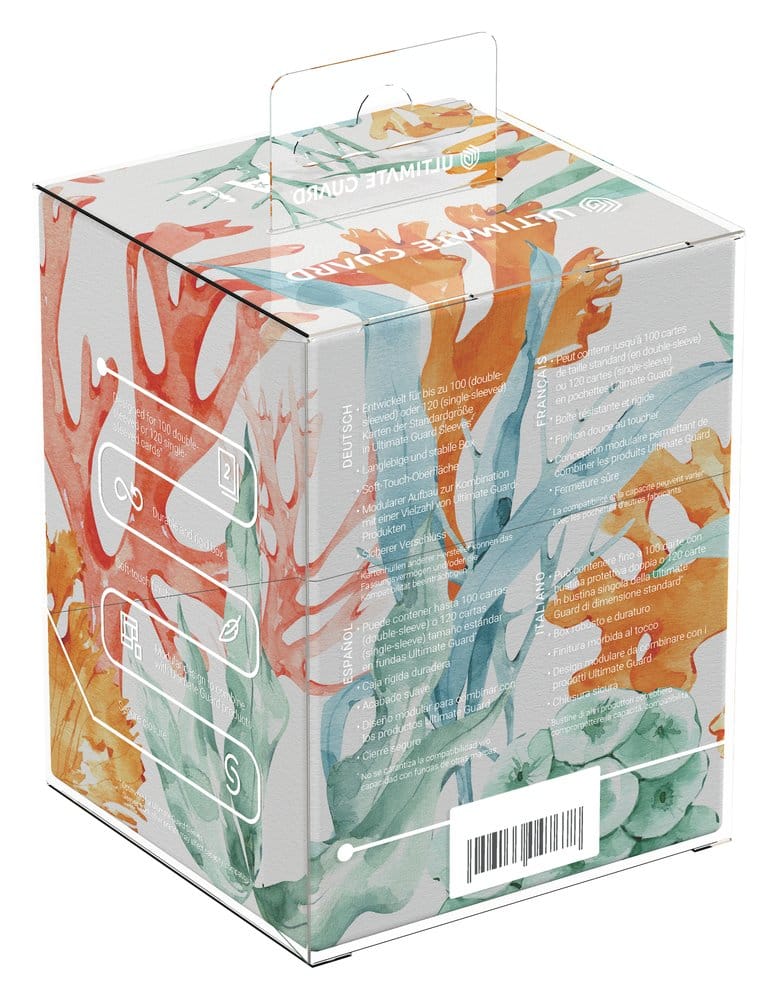 Ultimate Guard RTE Boulder 100+ Coral Places - Portadeck per 100 carte doppie