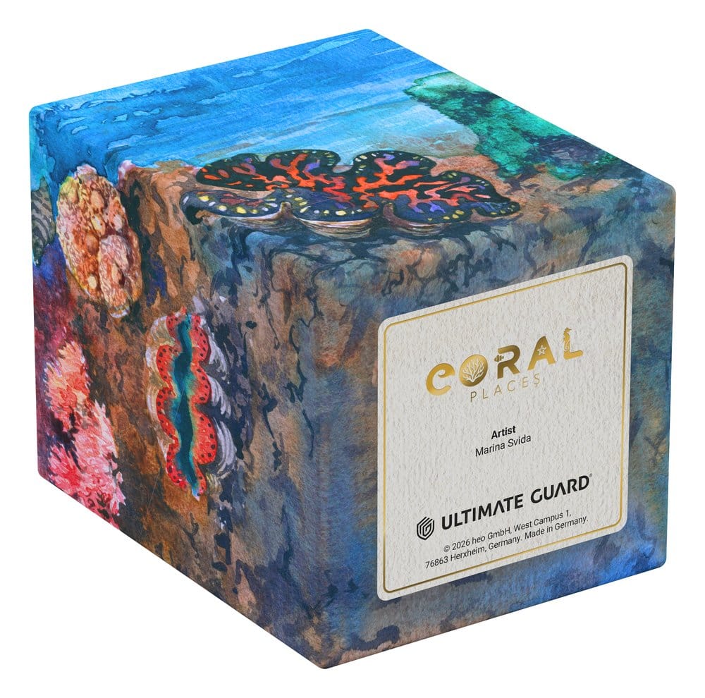 Ultimate Guard RTE Boulder 100+ Coral Places - Deck Box Seablue Hush