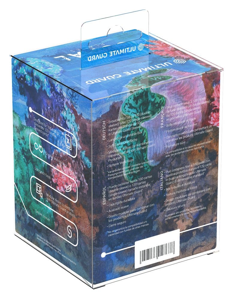 Ultimate Guard RTE Boulder 100+ Coral Places - Deck Box Seablue Hush