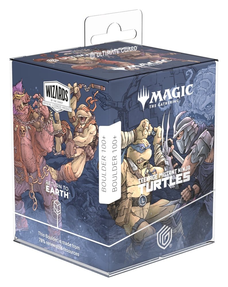Ultimate Guard Boulder 100+ Deck Box per Magic: The Gathering | Tartarughe Ninja - Technodrome Battle