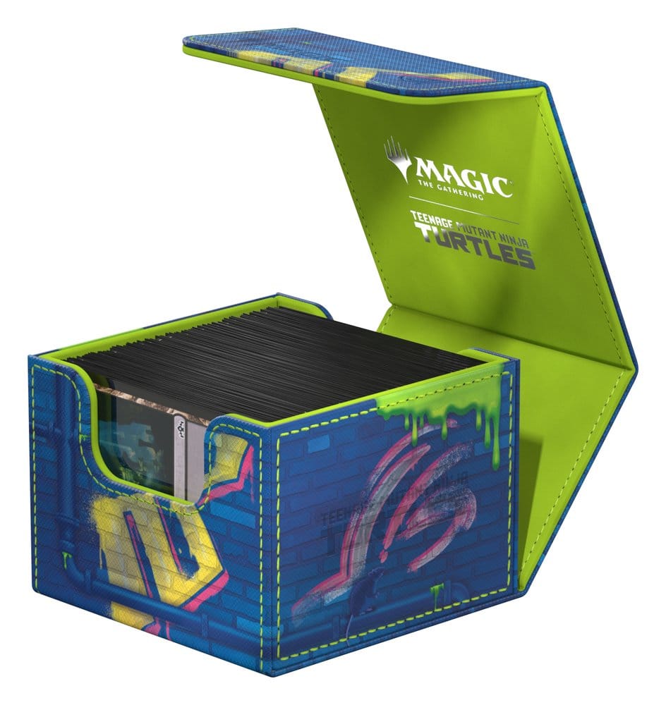 Ultimate Guard Sidewinder 133+ Xenoskin Deck Box per Magic: The Gathering - Tartarughe Ninja - Sewer Walls