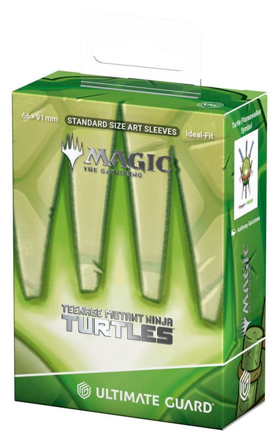 Ultimate Guard Art Sleeves Magic: The Gathering | Tartarughe Ninja - Turtle Planeswalker Symbol - 100 bustine protettive formato standard