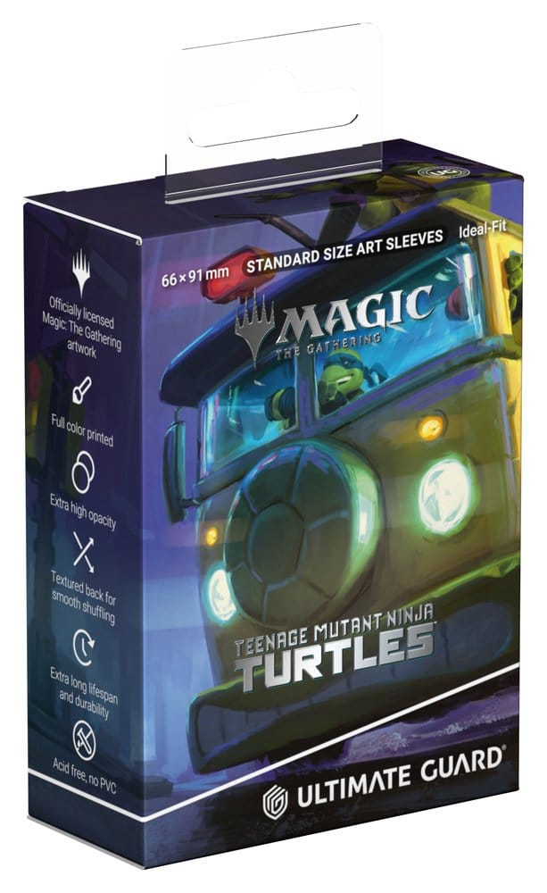 Ultimate Guard Art Sleeves Magic: The Gathering | Tartarughe Ninja - Turtle Van, 66x91 mm, 100 bustine