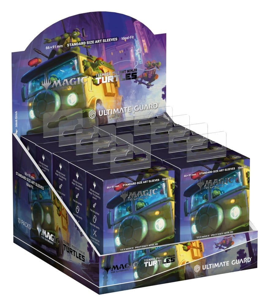 Ultimate Guard Art Sleeves Magic: The Gathering | Tartarughe Ninja - Turtle Van, 66x91 mm, 100 bustine