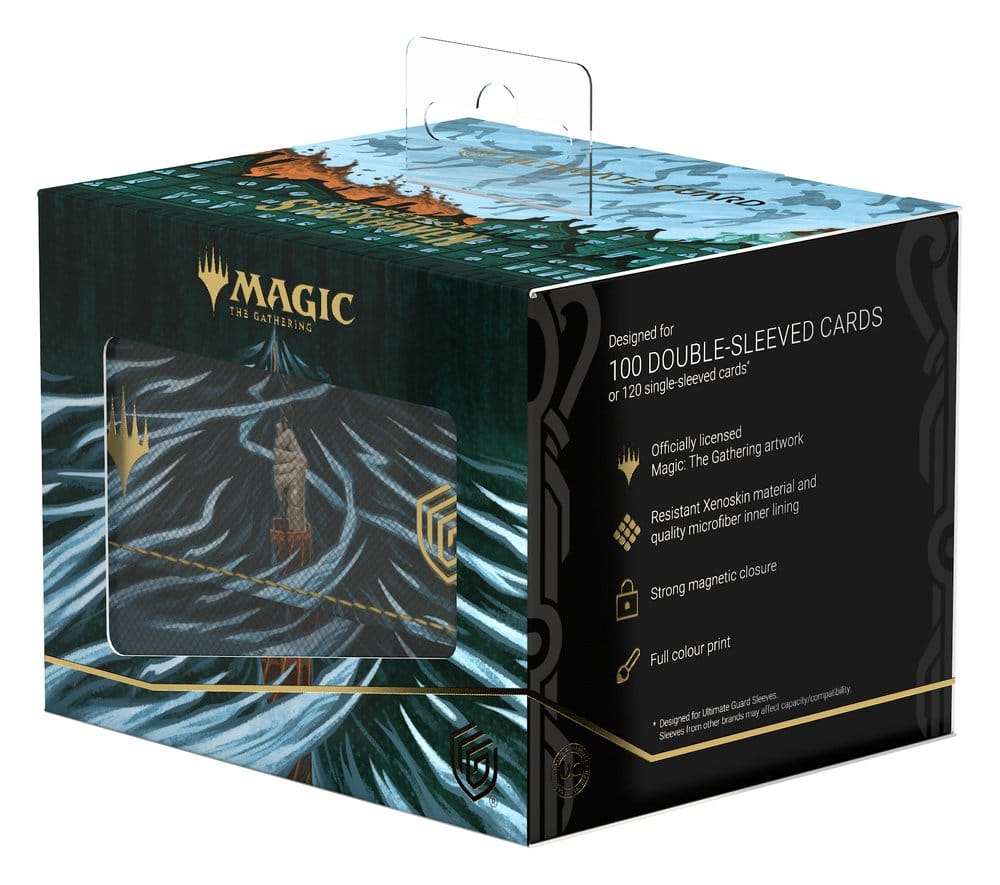 Ultimate Guard Sidewinder 100+ Xenoskin Deck Box - Magic: The Gathering Secrets of Strixhaven - Cyclonic Rift