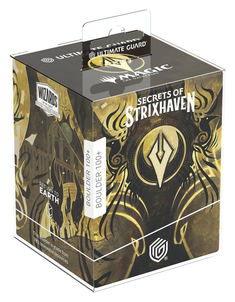 Ultimate Guard Boulder 100+ Deck Box per Magic: The Gathering "Secrets of Strixhaven" - Silverquill