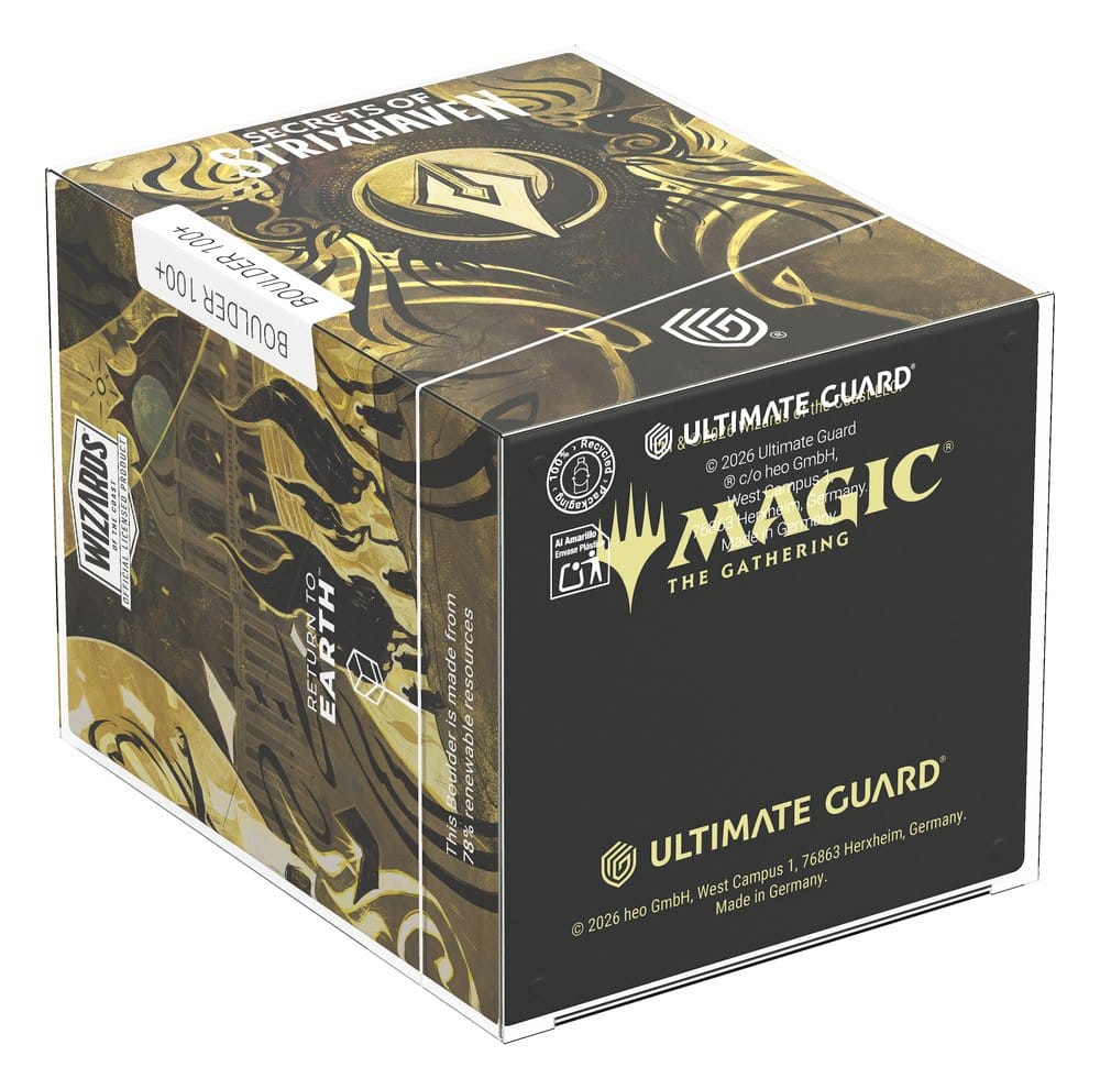 Ultimate Guard Boulder 100+ Deck Box per Magic: The Gathering "Secrets of Strixhaven" - Silverquill