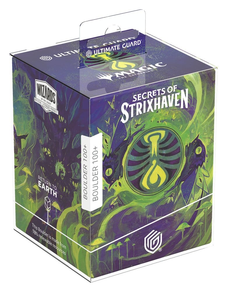 Ultimate Guard Boulder 100+ Deck Box per Magic: The Gathering "Secrets of Strixhaven" - Witherbloom