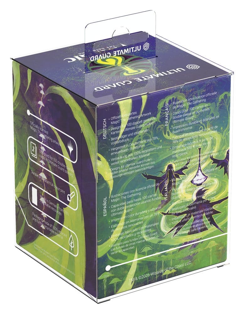 Ultimate Guard Boulder 100+ Deck Box per Magic: The Gathering "Secrets of Strixhaven" - Witherbloom