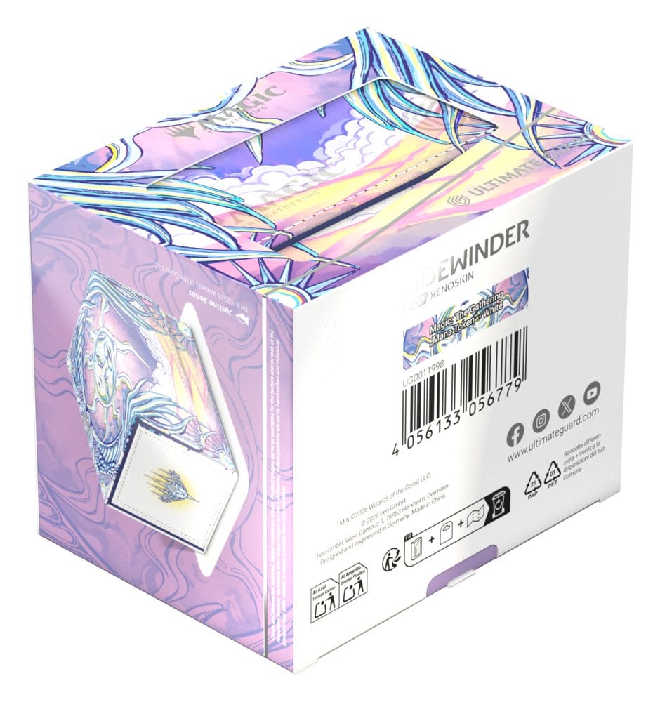 Scatola portamazzo Ultimate Guard Sidewinder 100+ Xenoskin Magic: The Gathering "Mana Token" - Plains
