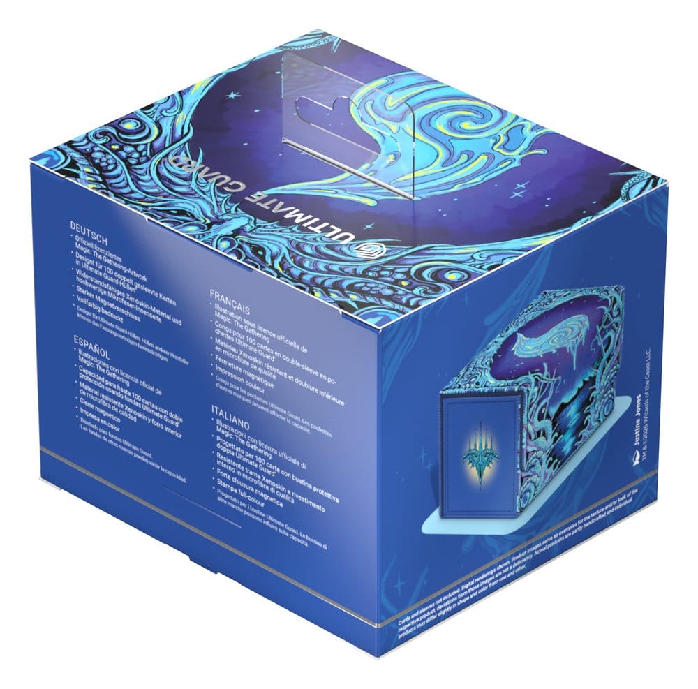 Scatola portamazzo Ultimate Guard Sidewinder 100+ Xenoskin Magic: The Gathering "Mana Token" - Island