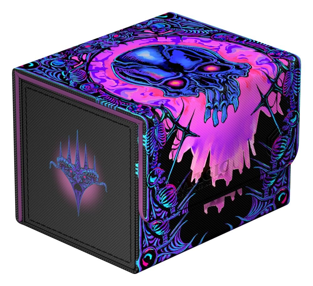 Scatola portamazzo Ultimate Guard Sidewinder 100+ Xenoskin Magic: The Gathering "Mana Token" - Swamp