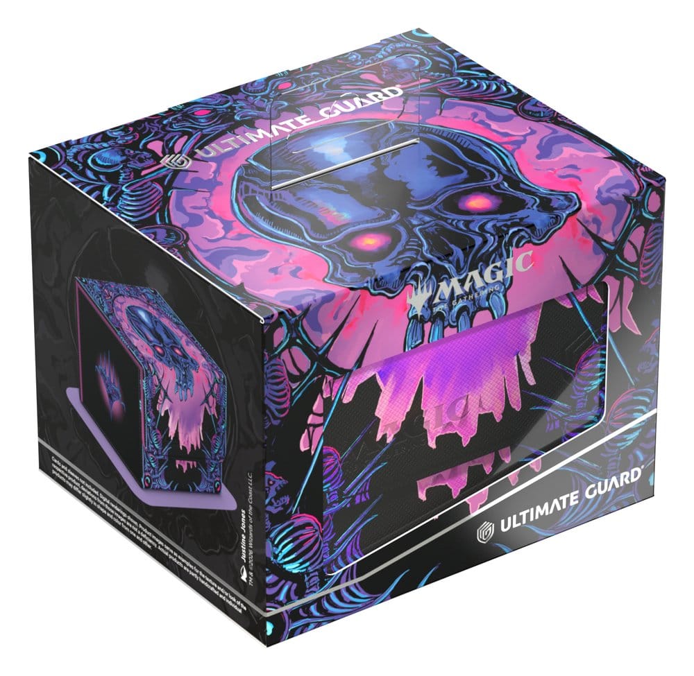 Scatola portamazzo Ultimate Guard Sidewinder 100+ Xenoskin Magic: The Gathering "Mana Token" - Swamp