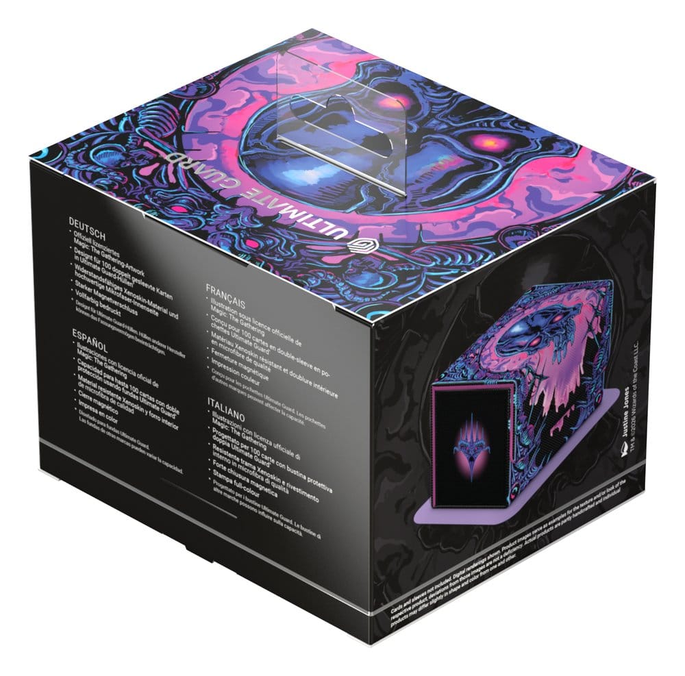 Scatola portamazzo Ultimate Guard Sidewinder 100+ Xenoskin Magic: The Gathering "Mana Token" - Swamp