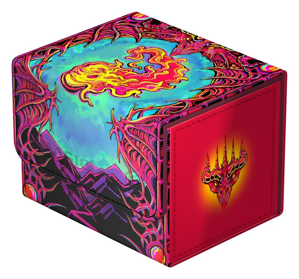 Scatola portamazzo Ultimate Guard Sidewinder 100+ Xenoskin Magic: The Gathering "Mana Token" - Mountain