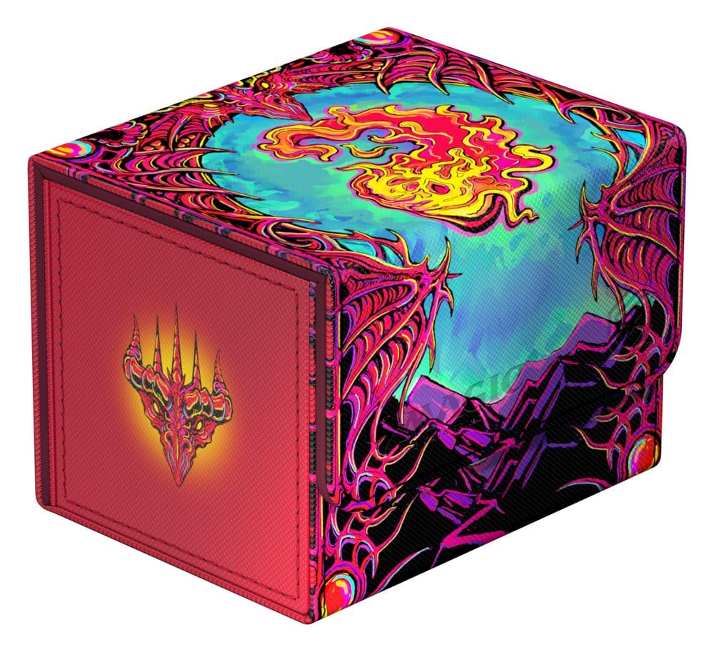 Scatola portamazzo Ultimate Guard Sidewinder 100+ Xenoskin Magic: The Gathering "Mana Token" - Mountain