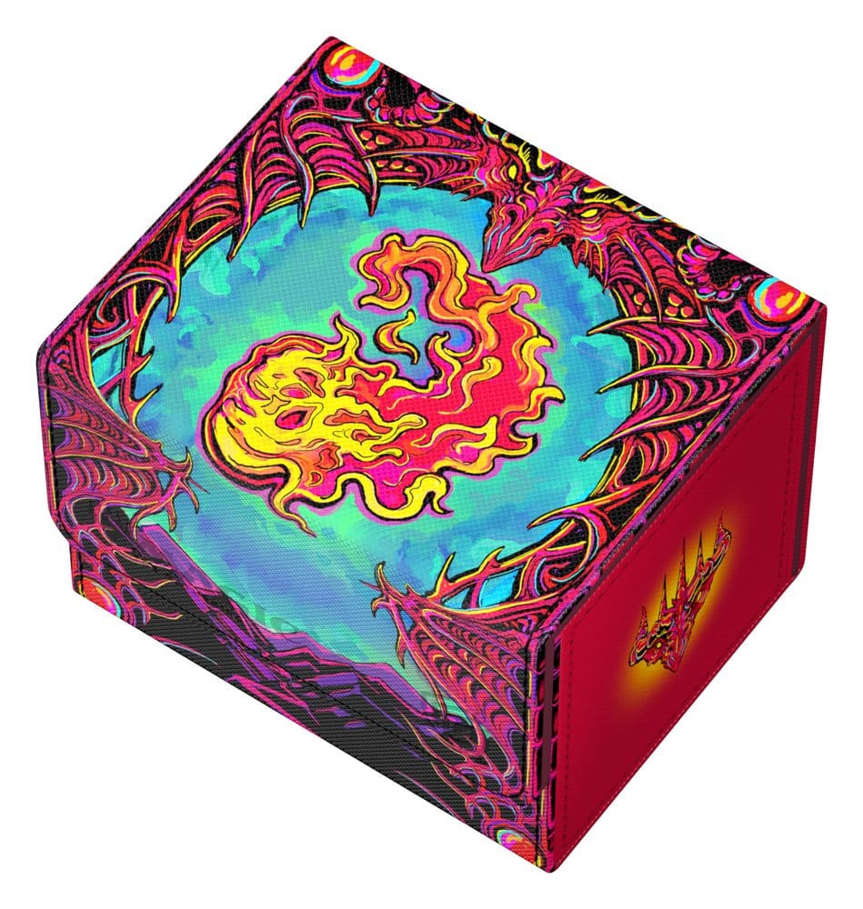 Scatola portamazzo Ultimate Guard Sidewinder 100+ Xenoskin Magic: The Gathering "Mana Token" - Mountain