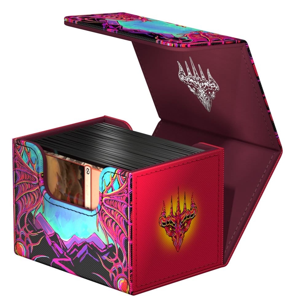 Scatola portamazzo Ultimate Guard Sidewinder 100+ Xenoskin Magic: The Gathering "Mana Token" - Mountain