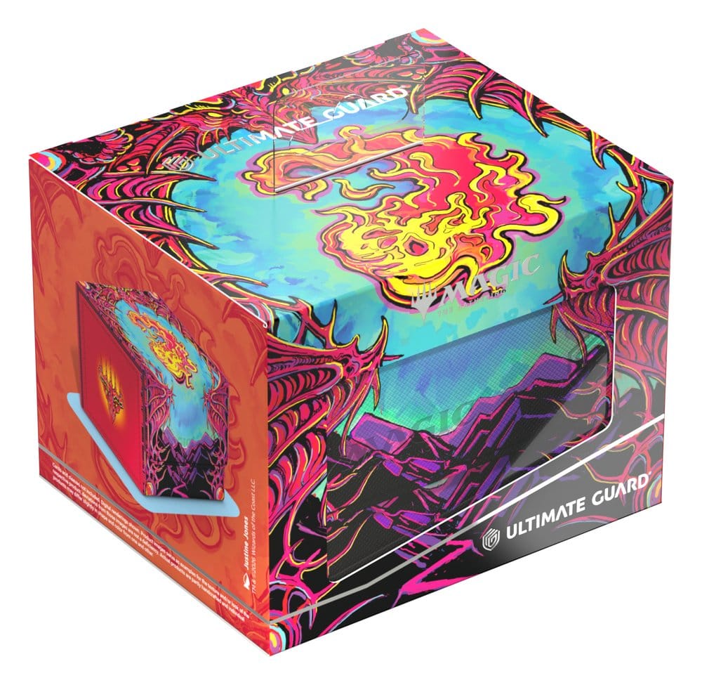 Scatola portamazzo Ultimate Guard Sidewinder 100+ Xenoskin Magic: The Gathering "Mana Token" - Mountain
