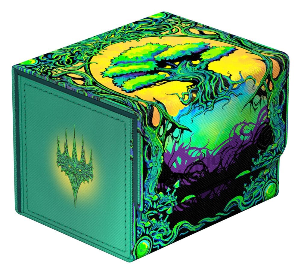 Scatola portamazzo Ultimate Guard Sidewinder 100+ Xenoskin Magic: The Gathering "Mana Token" - Forest