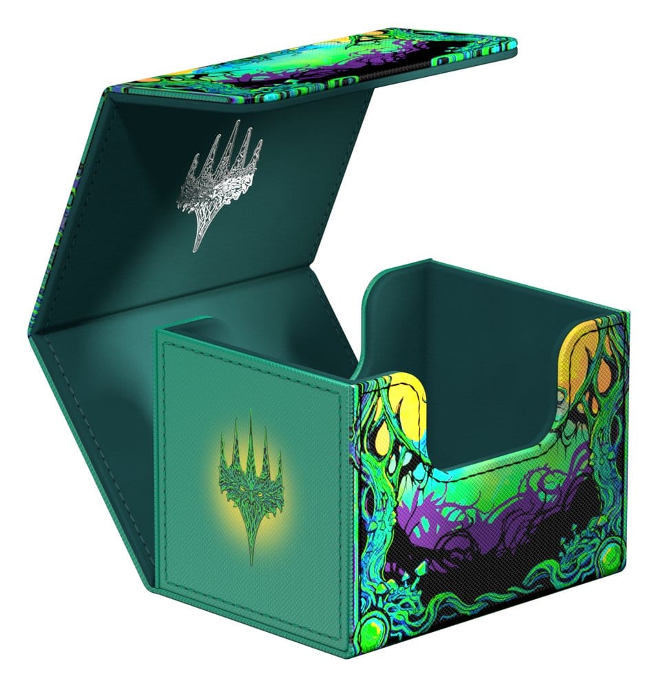 Scatola portamazzo Ultimate Guard Sidewinder 100+ Xenoskin Magic: The Gathering "Mana Token" - Forest