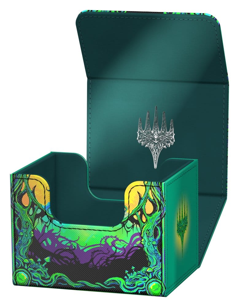 Scatola portamazzo Ultimate Guard Sidewinder 100+ Xenoskin Magic: The Gathering "Mana Token" - Forest