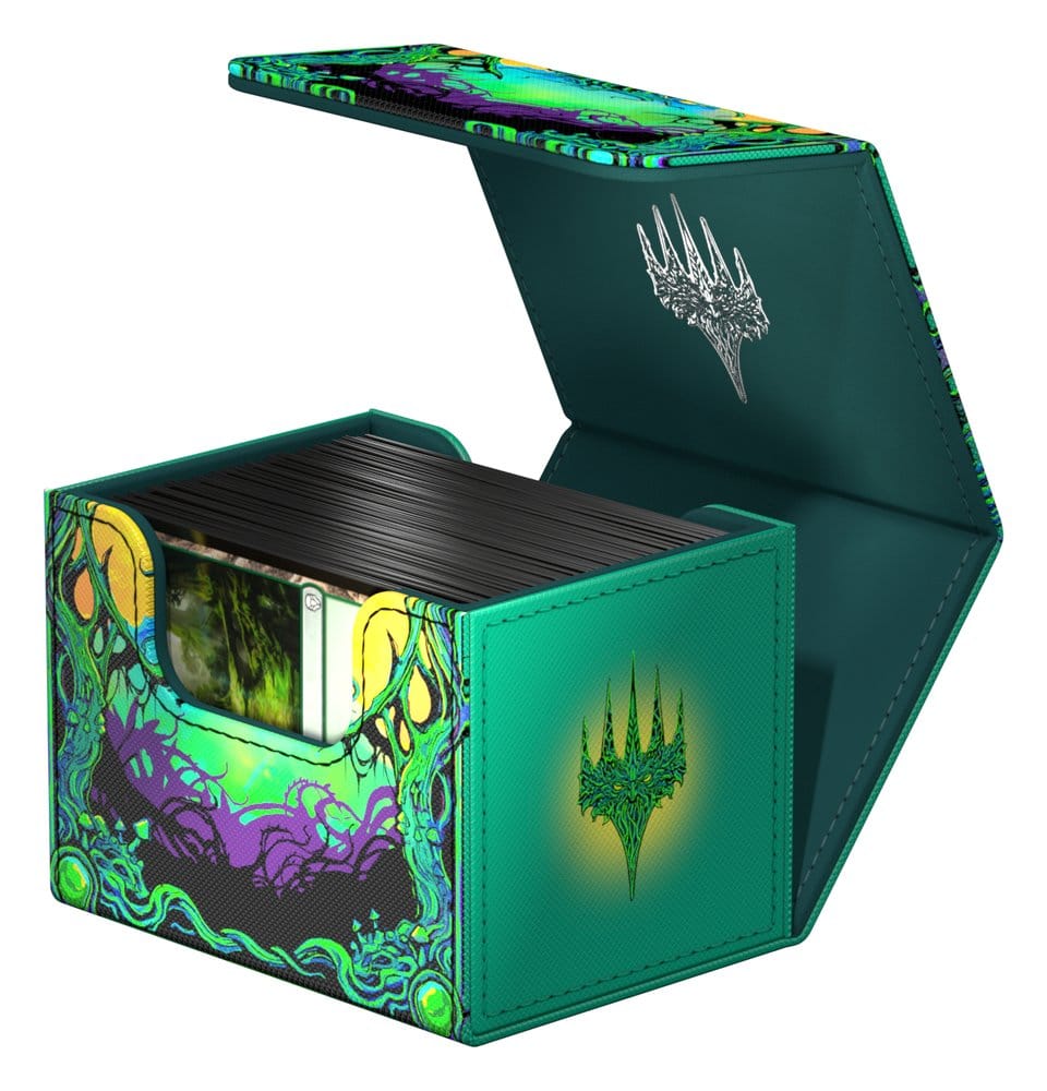 Scatola portamazzo Ultimate Guard Sidewinder 100+ Xenoskin Magic: The Gathering "Mana Token" - Forest
