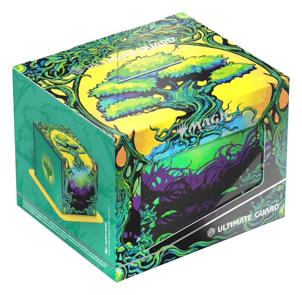 Scatola portamazzo Ultimate Guard Sidewinder 100+ Xenoskin Magic: The Gathering "Mana Token" - Forest
