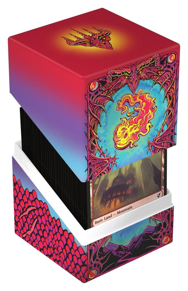 Deck Box Ultimate Guard RTE Boulder 100+ Magic: The Gathering "Mana Token" - Mountain