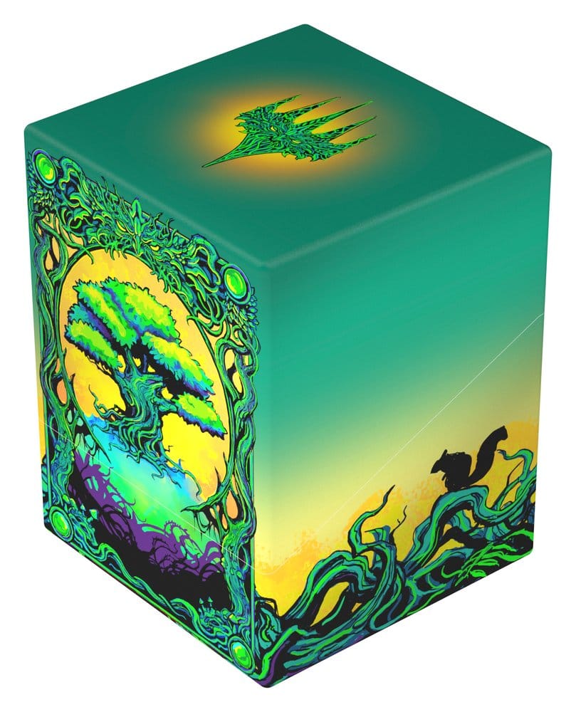 Deck Box Ultimate Guard RTE Boulder 100+ Magic: The Gathering "Mana Token" - Forest