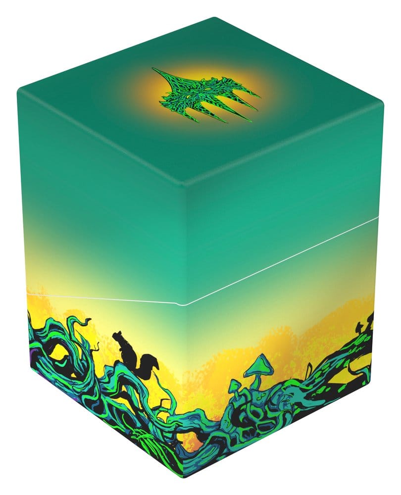 Deck Box Ultimate Guard RTE Boulder 100+ Magic: The Gathering "Mana Token" - Forest