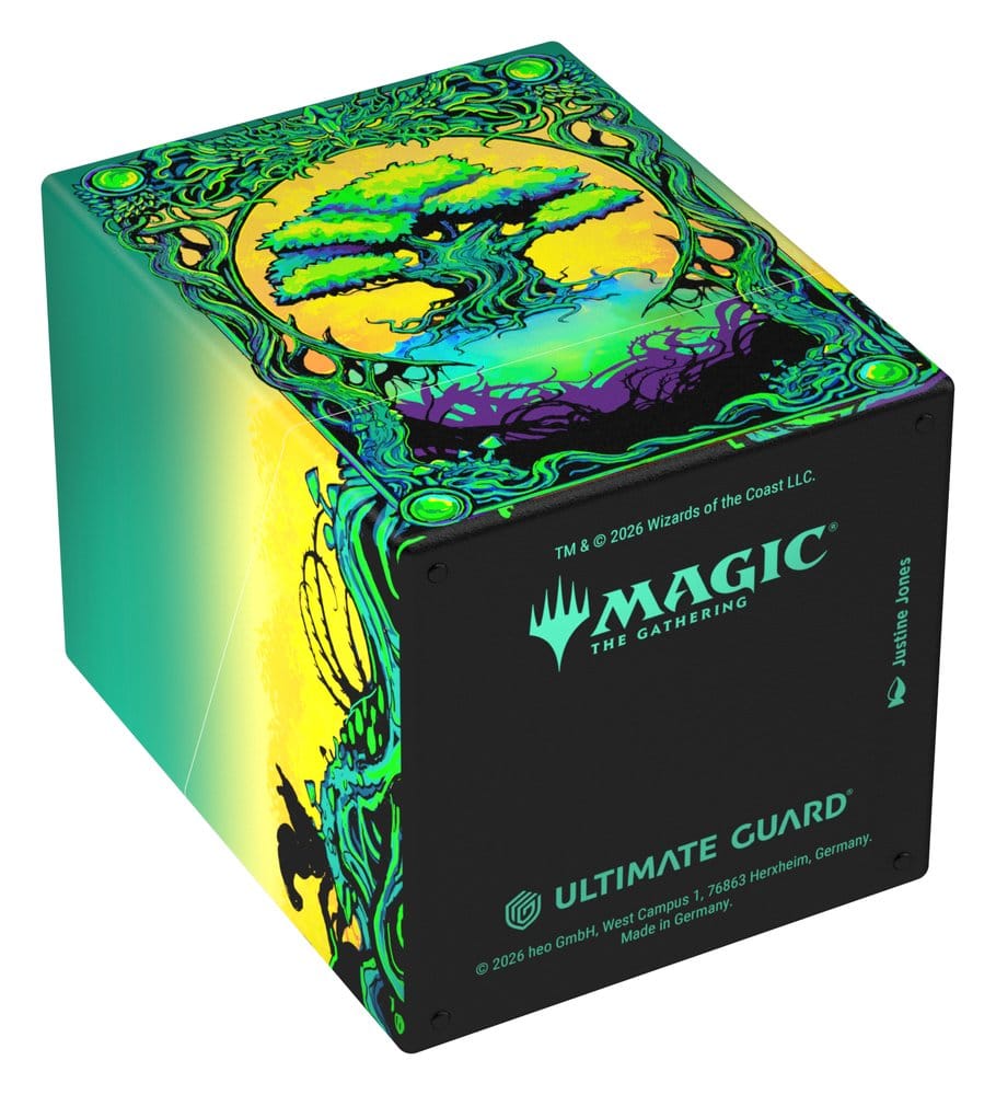 Deck Box Ultimate Guard RTE Boulder 100+ Magic: The Gathering "Mana Token" - Forest