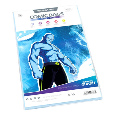 Ultimate Guard Buste per Fumetti Ri-sigillabili (100) - Formato Regular